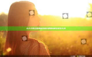 九十六号公路神秘宝藏在哪里 隐藏宝藏怎么找