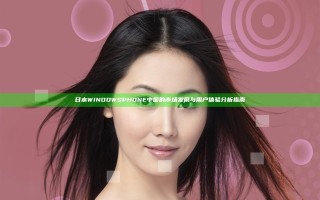 日本WINDOWSPHONE中国的市场发展与用户体验分析指南